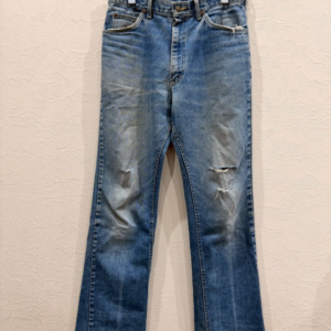 LEE ヴィンテージ デニムパンツ ダメージ フェード スリムストレート 70s～90s