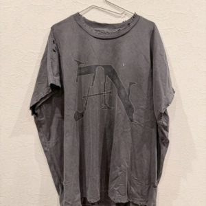 ヴィンテージ加工 AN ロゴプリントTシャツ