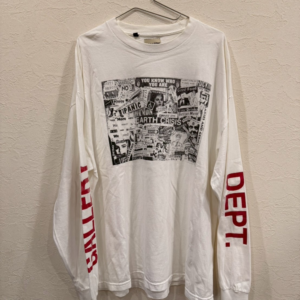 GALLERY DEPT. ロングスリーブTシャツ / カートゥーンプリント / ホワイト / USA系ストリート