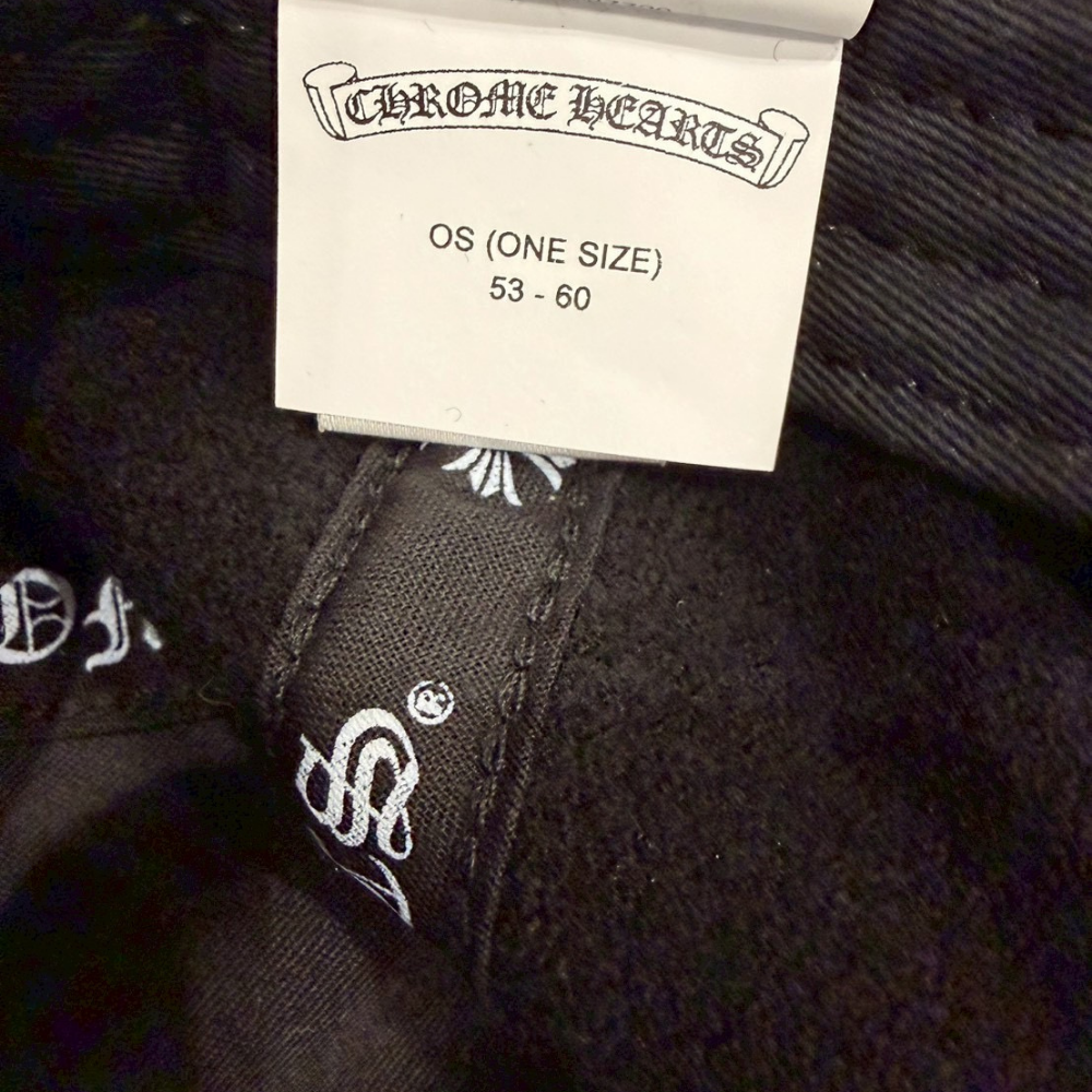 刺繍ロゴ ウールキャップ ブラック コンチョ付き アジャスター仕様 - 画像 (5)