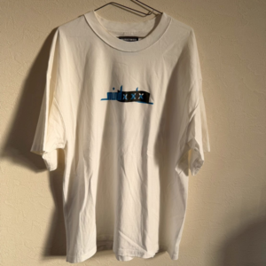 GOD SELECTION XXX × mindseeker コラボTシャツ / ホワイト / プリントデザイン