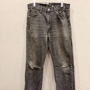 Levi’s 505 デニムパンツ グレー フェード W34 L30 オレンジタブ