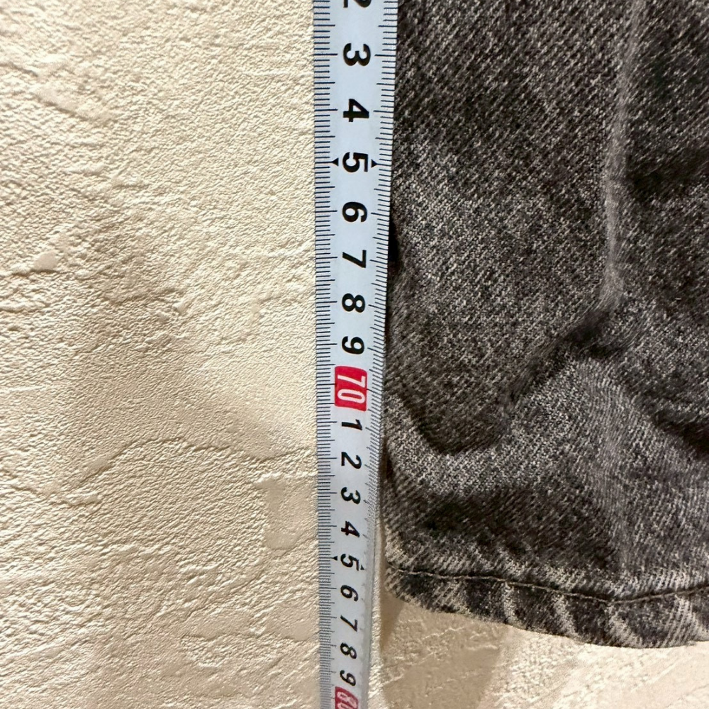 Levi’s 505 デニムパンツ グレー フェード W34 L30 オレンジタブ - 画像 (9)