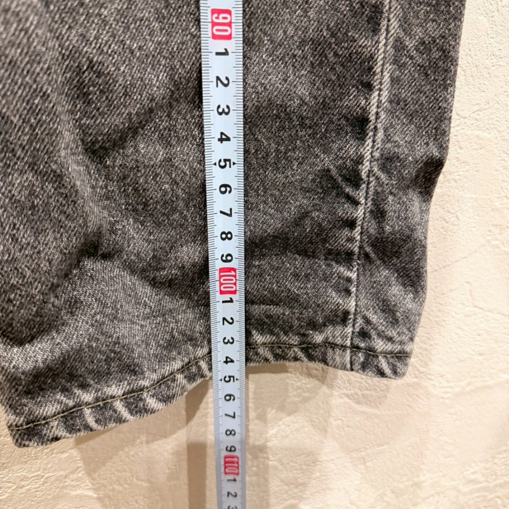 Levi’s 505 デニムパンツ グレー フェード W34 L30 オレンジタブ - 画像 (8)